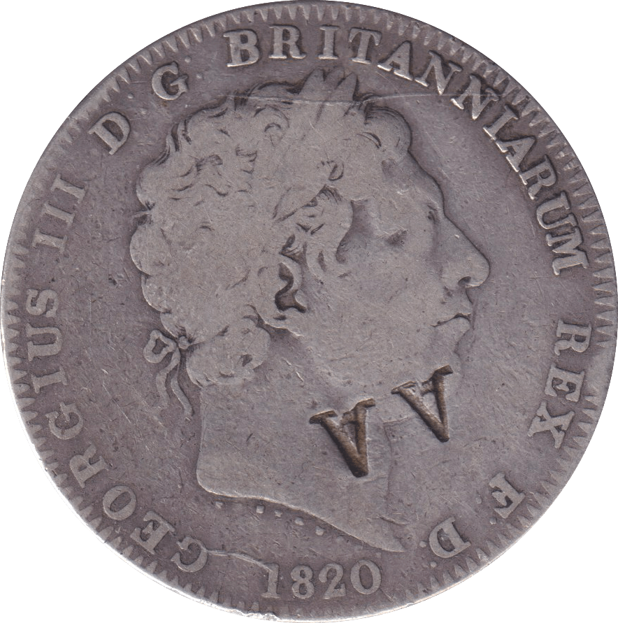 1820 CROWN ( FINE ) - CROWN - Cambridgeshire Coins