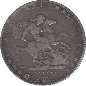 1820 CROWN ( FINE ) - CROWN - Cambridgeshire Coins