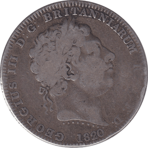 1820 CROWN ( FINE ) - CROWN - Cambridgeshire Coins