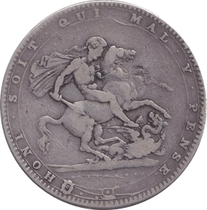 1820 CROWN ( FINE ) - CROWN - Cambridgeshire Coins