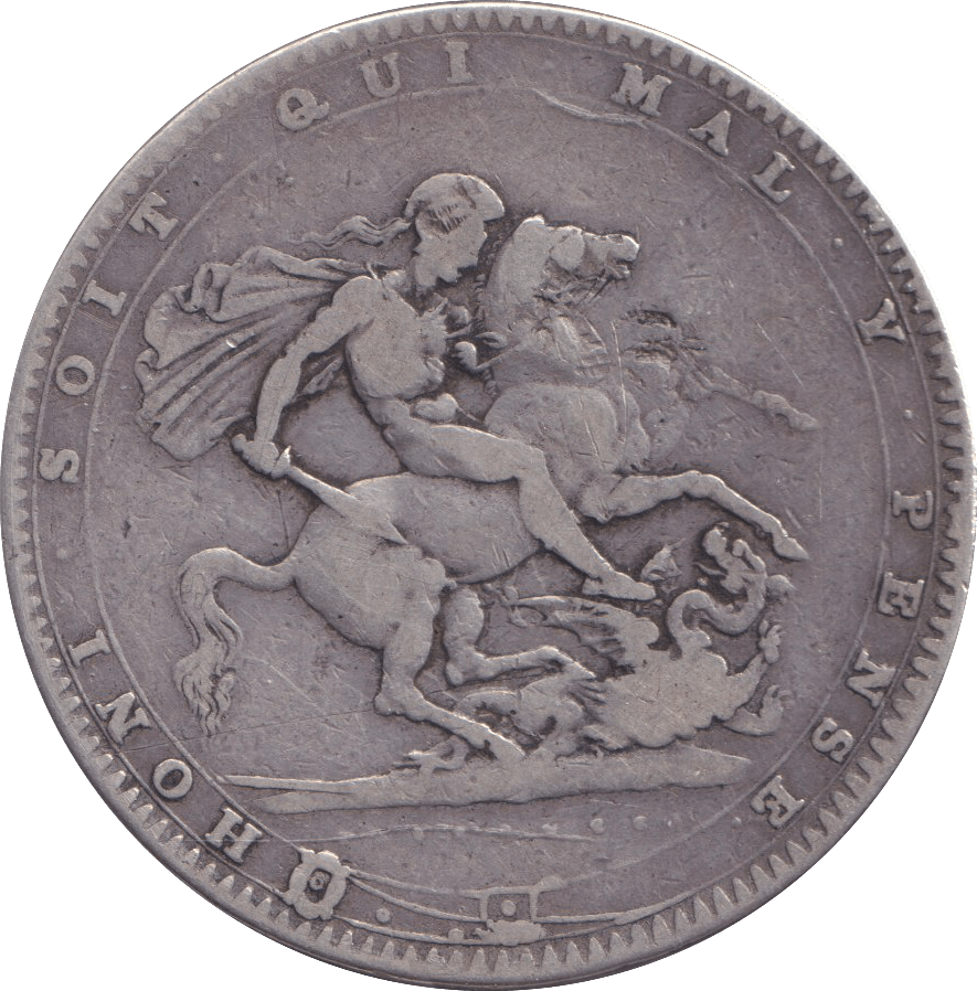 1820 CROWN ( FINE ) - CROWN - Cambridgeshire Coins