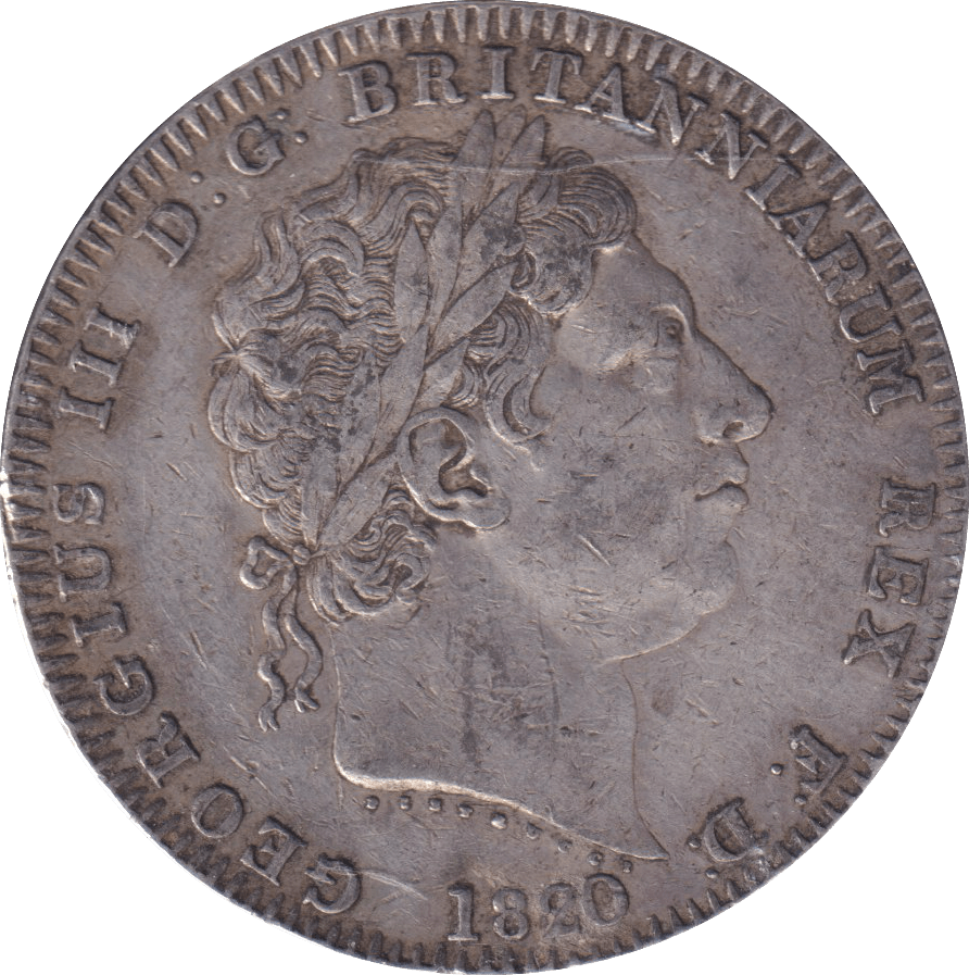 1820 CROWN ( GVF ) - CROWN - Cambridgeshire Coins