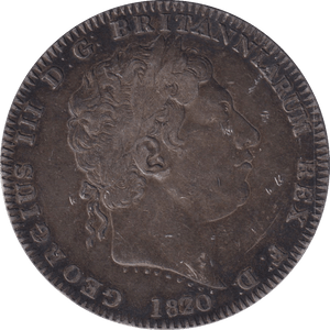 1820 CROWN ( GVF ) - CROWN - Cambridgeshire Coins