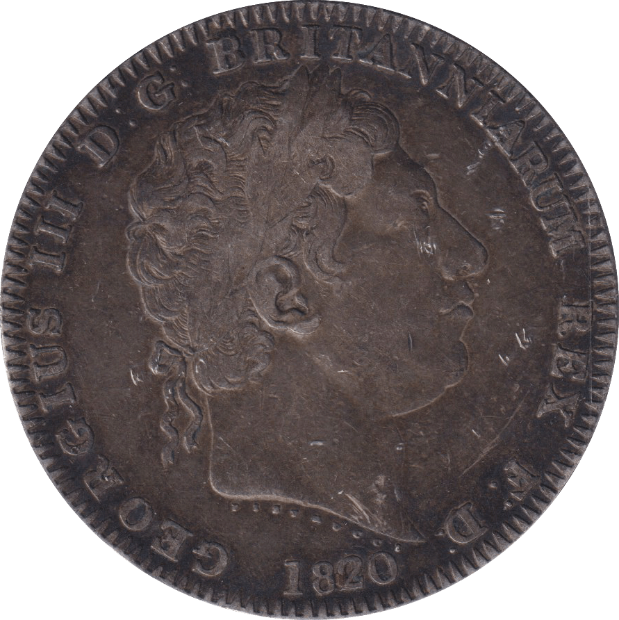 1820 CROWN ( GVF ) - CROWN - Cambridgeshire Coins