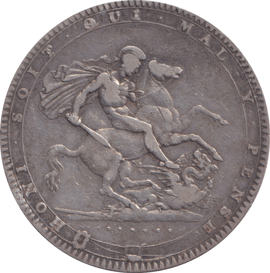 1820 CROWN LX 6 ( GF ) - CROWN - Cambridgeshire Coins