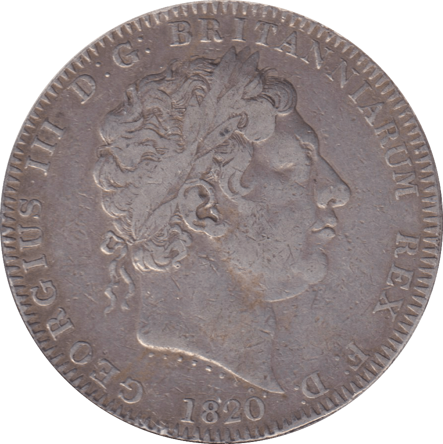 1820 CROWN LX ( VF ) - CROWN - Cambridgeshire Coins