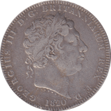 1820 CROWN LX ( VF ) - CROWN - Cambridgeshire Coins