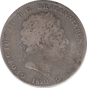 1820 CROWN ( NF ) - CROWN - Cambridgeshire Coins