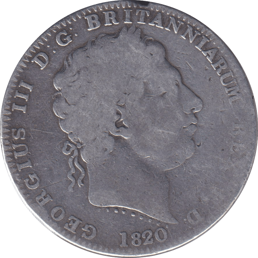 1820 CROWN ( NF ) - CROWN - Cambridgeshire Coins