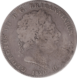 1820 CROWN ( NF ) - CROWN - Cambridgeshire Coins
