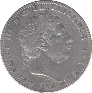 1820 CROWN ( VF ) - CROWN - Cambridgeshire Coins