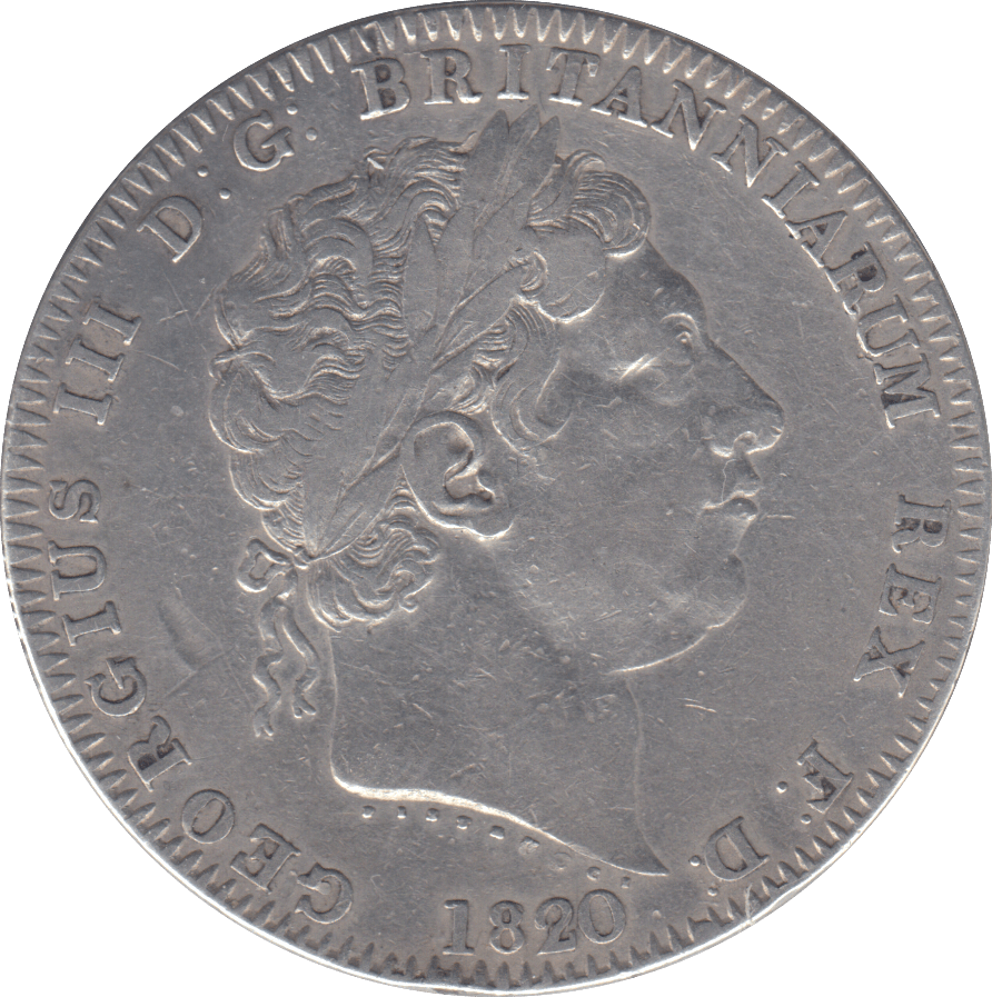 1820 CROWN ( VF ) - CROWN - Cambridgeshire Coins