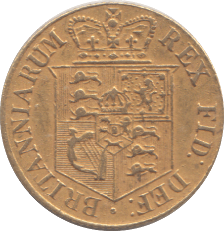 1820 GOLD HALF SOVEREIGN ( GVF ) - HALF SOVEREIGN - Cambridgeshire Coins