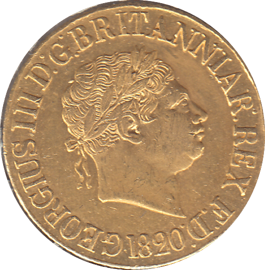 1820 GOLD SOVEREIGN ( EF ) - SOVEREIGN - Cambridgeshire Coins
