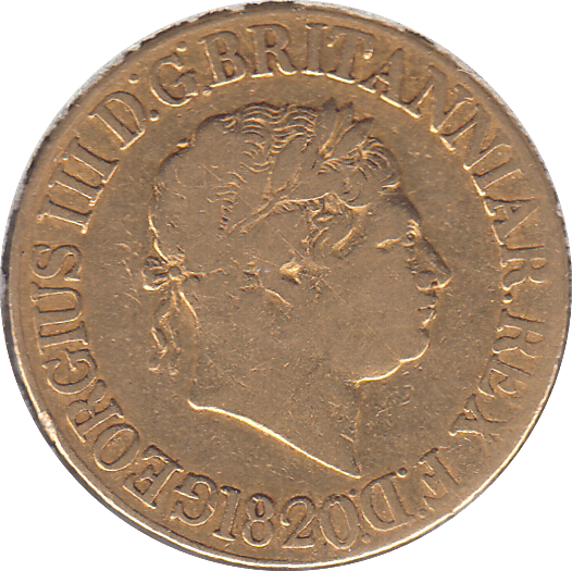 1820 GOLD SOVEREIGN ( FINE ) - SOVEREIGN - Cambridgeshire Coins