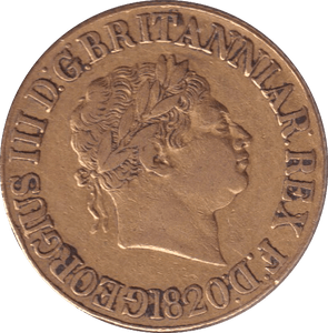 1820 GOLD SOVEREIGN ( GF ) - SOVEREIGN - Cambridgeshire Coins