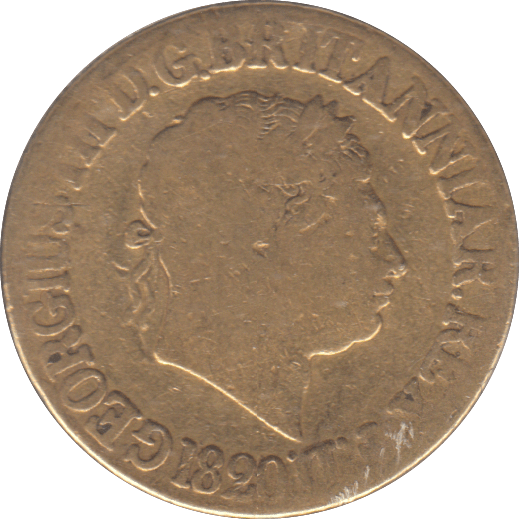 1820 GOLD SOVEREIGN ( NF ) - SOVEREIGN - Cambridgeshire Coins