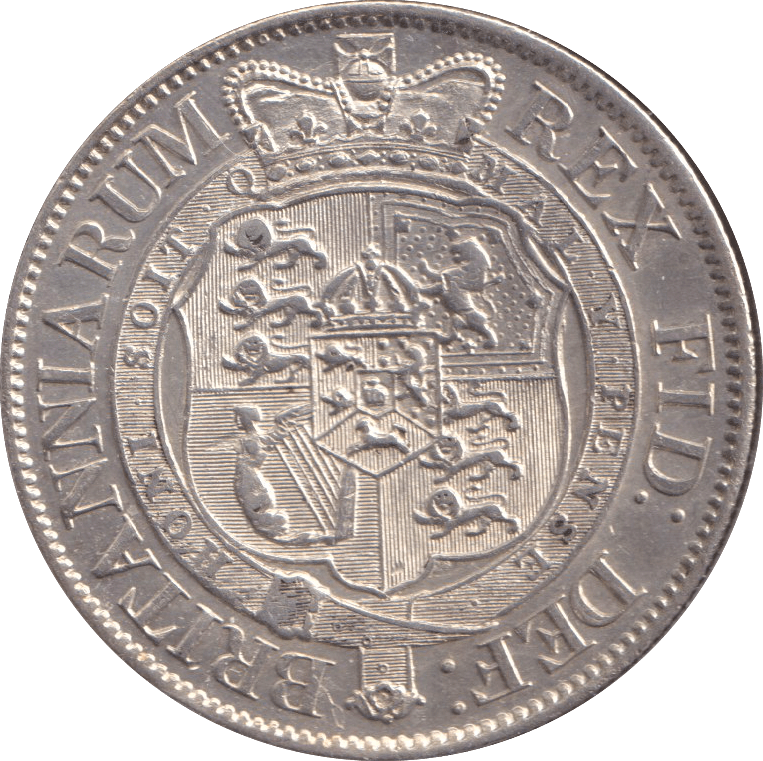 1820 HALFCROWN ( AUNC ) - HALFCROWN - Cambridgeshire Coins