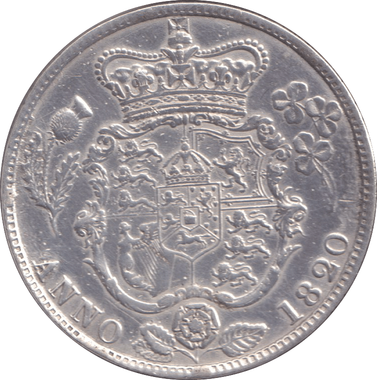 1820 HALFCROWN ( EF ) - HALFCROWN - Cambridgeshire Coins