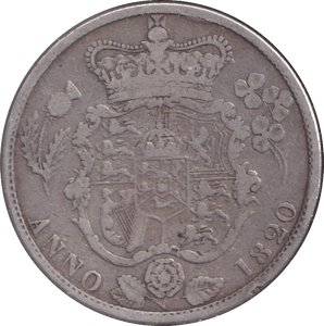 1820 HALFCROWN ( NF ) - HALFCROWN - Cambridgeshire Coins