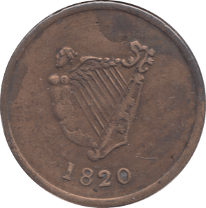 1820 HALFPENNY TOKEN CANADA - HALFPENNY TOKEN - Cambridgeshire Coins