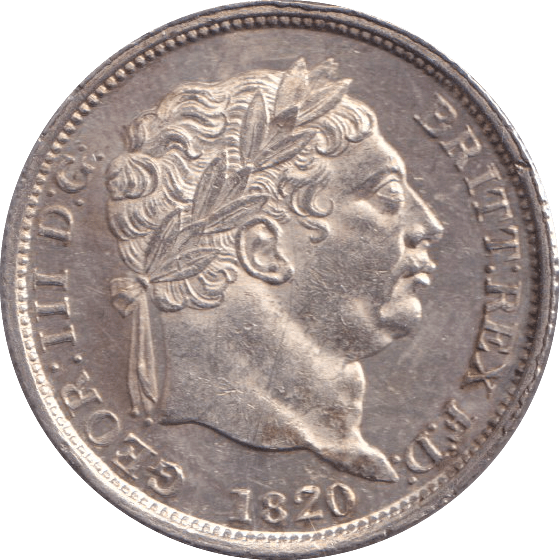 1820 SHILLING ( AUNC ) - SHILLING - Cambridgeshire Coins