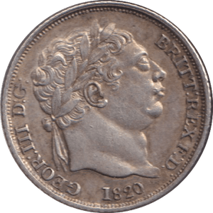 1820 SHILLING ( EF ) - SHILLING - Cambridgeshire Coins