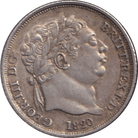 1820 SHILLING ( EF ) - SHILLING - Cambridgeshire Coins