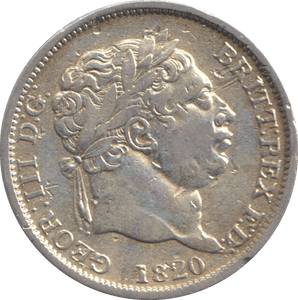 1820 SHILLING ( EF ) - SHILLING - Cambridgeshire Coins