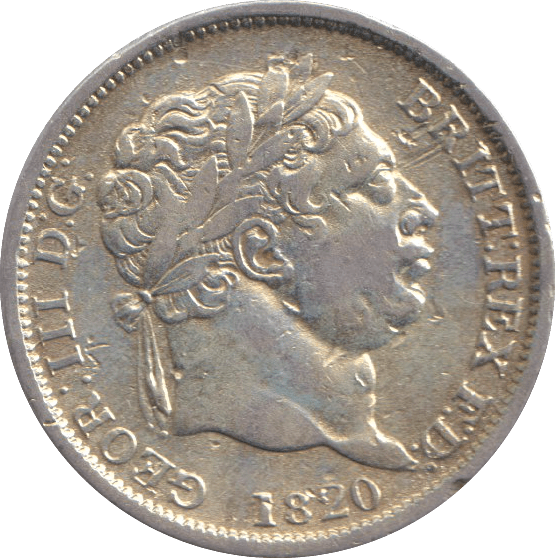 1820 SHILLING ( EF ) - SHILLING - Cambridgeshire Coins