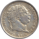 1820 SHILLING ( EF ) - SHILLING - Cambridgeshire Coins