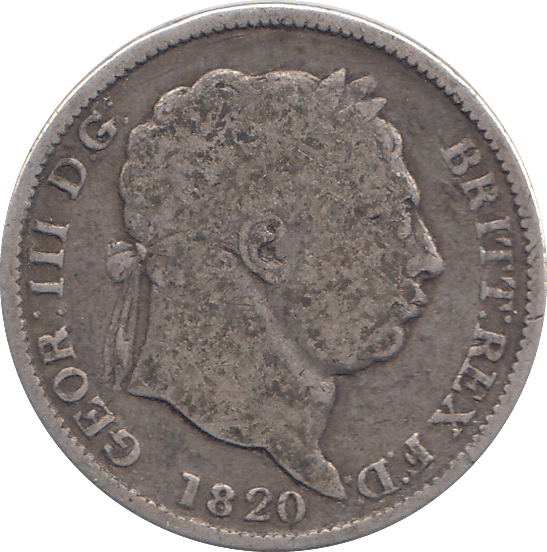 1820 SHILLING ( F ) - WORLD COINS - Cambridgeshire Coins