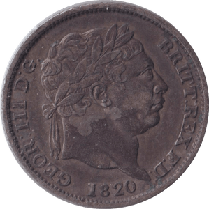 1820 SHILLING ( GVF ) - SHILLING - Cambridgeshire Coins