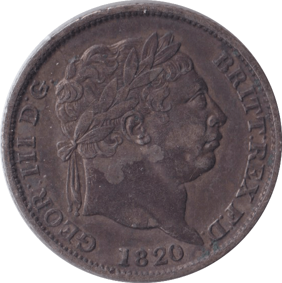 1820 SHILLING ( GVF ) - SHILLING - Cambridgeshire Coins