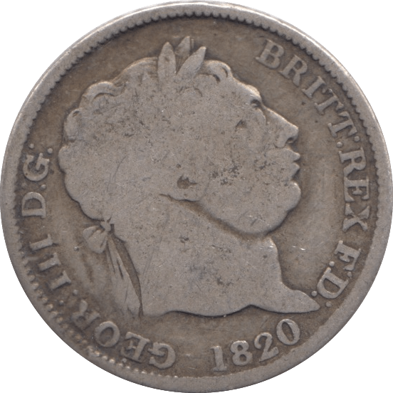 1820 SHILLING ( NF ) - Shilling - Cambridgeshire Coins