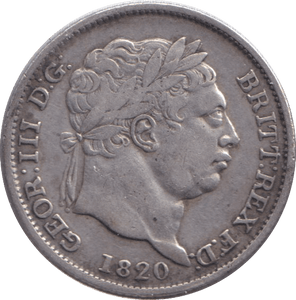 1820 SHILLING ( VF ) - SHILLING - Cambridgeshire Coins