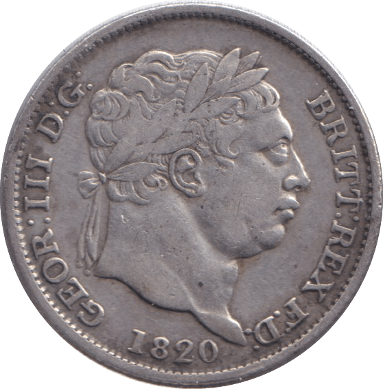 1820 SHILLING ( VF ) - SHILLING - Cambridgeshire Coins