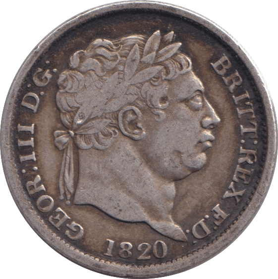 1820 SHILLING ( VF ) - SHILLING - Cambridgeshire Coins