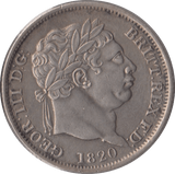 1820 SHILLING ( VF ) - SHILLING - Cambridgeshire Coins