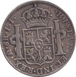 1820 SILVER 8 REALES MEXICO SPANISH COLONY - SILVER WORLD COINS - Cambridgeshire Coins