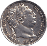 1820 SIXPENCE ( EF ) - FLORIN - Cambridgeshire Coins