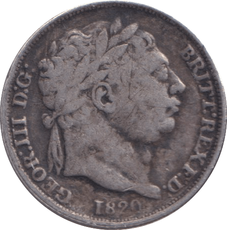1820 SIXPENCE ( GF ) - SIXPENCE - Cambridgeshire Coins