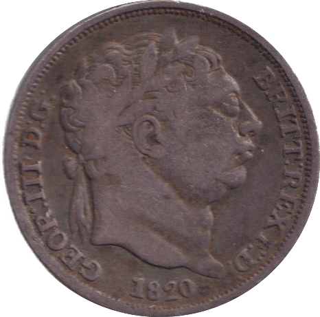1820 SIXPENCE ( NF ) - SIXPENCE - Cambridgeshire Coins