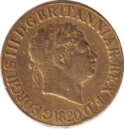 1820 SOVEREIGN ( GF ) EX MOUNT - SOVEREIGN - Cambridgeshire Coins