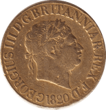 1820 SOVEREIGN ( GF ) EX MOUNT - SOVEREIGN - Cambridgeshire Coins