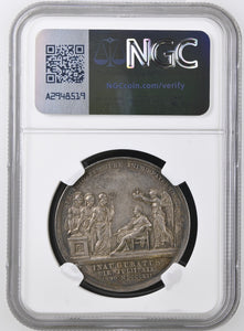1821 BHM - 1071 GEORGE IV CORONATION SILVER AU 58 - NGC SILVER COINS - Cambridgeshire Coins