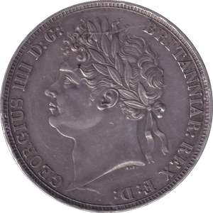 1821 CROWN ( AUNC ) - CROWN - Cambridgeshire Coins
