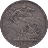 1821 CROWN ( AUNC ) - CROWN - Cambridgeshire Coins