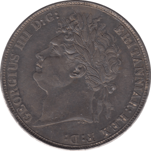 1821 CROWN ( AUNC ) - CROWN - Cambridgeshire Coins