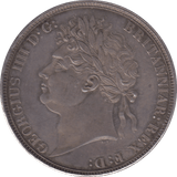 1821 CROWN ( AUNC ) SECUNDO - CROWN - Cambridgeshire Coins